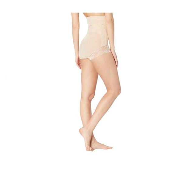 MAGIC Bodyfashion Super Control High-Waisted Shapewear Brief Latte Size L - Picture 2 of 2